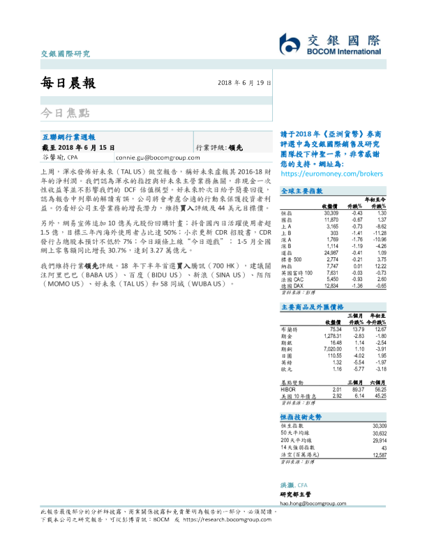 每日晨报