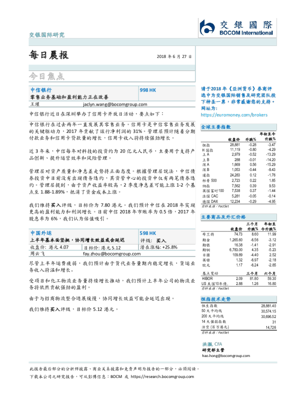 每日晨报