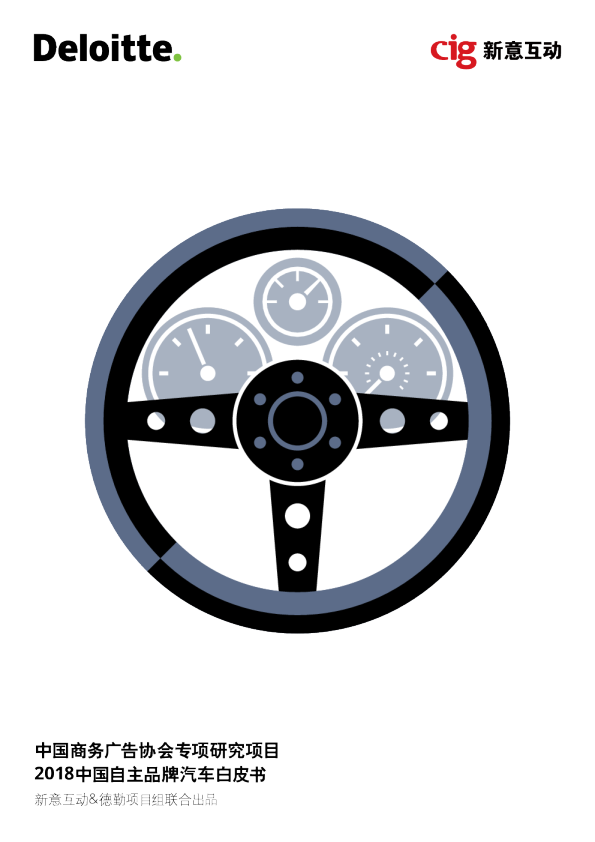 2018中国自主品牌汽车白皮书