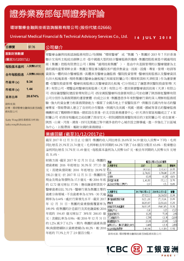 证券业务部每周证券评论