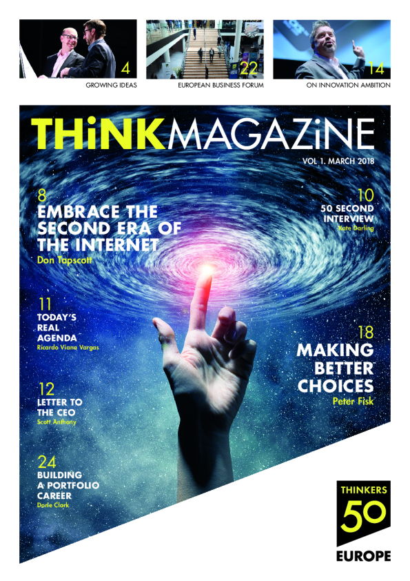 Think杂志，2018年3月，来自欧洲Thinkers50
