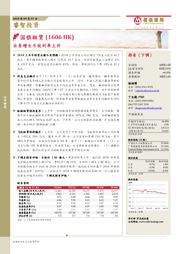 业务增长不敌利率上升