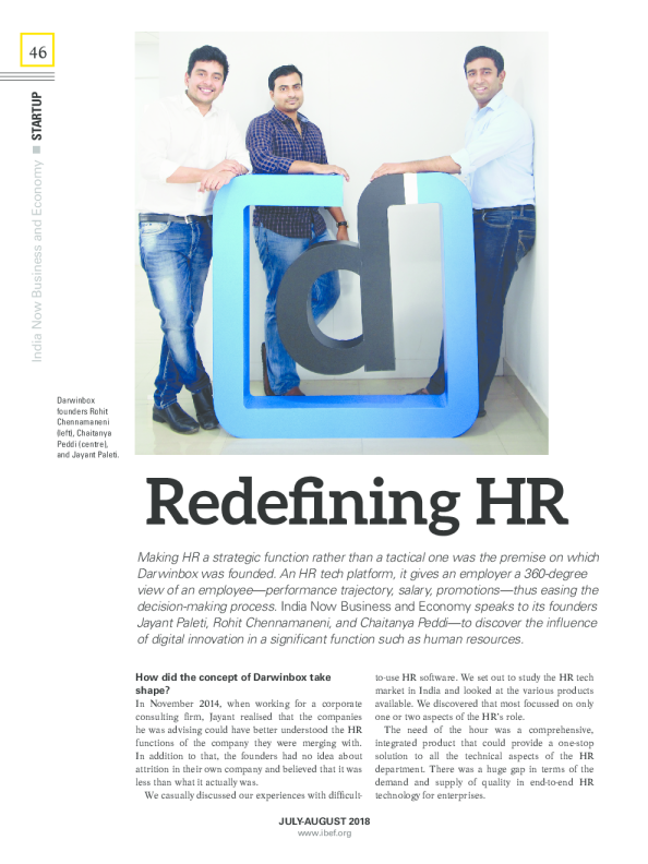 DARWINBOX: REDEFINING HR