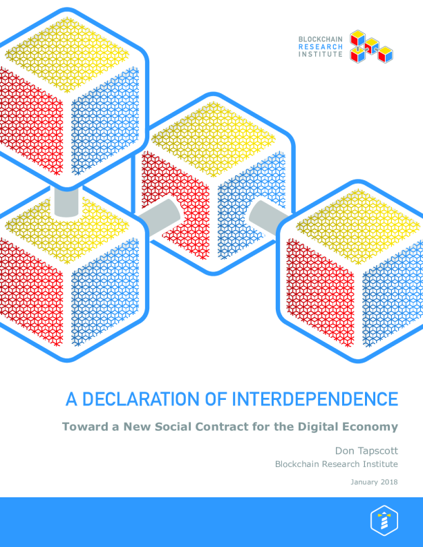 相互依存宣言：迈向数字社会的新社会契约