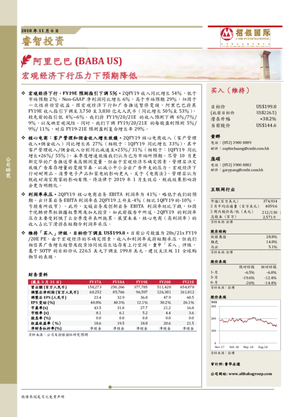 宏观经济下行压力下预期降低