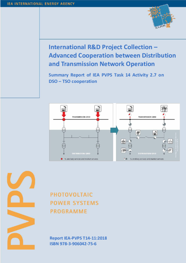 国际研发项目集——配电网与输电网运营的先进合作