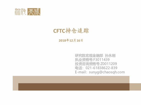 CFTC持仓追踪