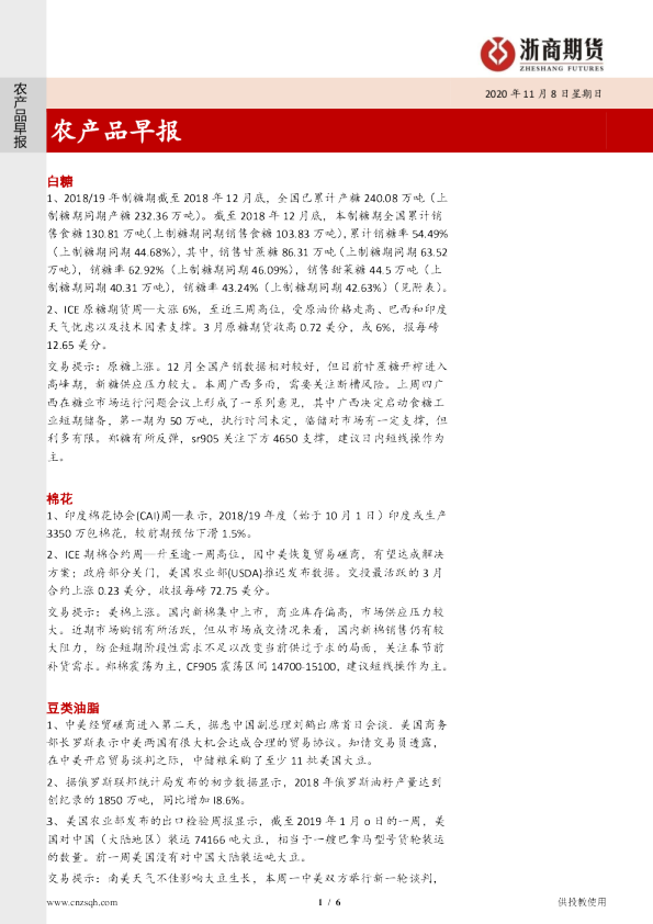 农产品今日早报