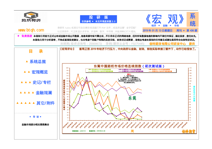 倍特期货：《宏观》