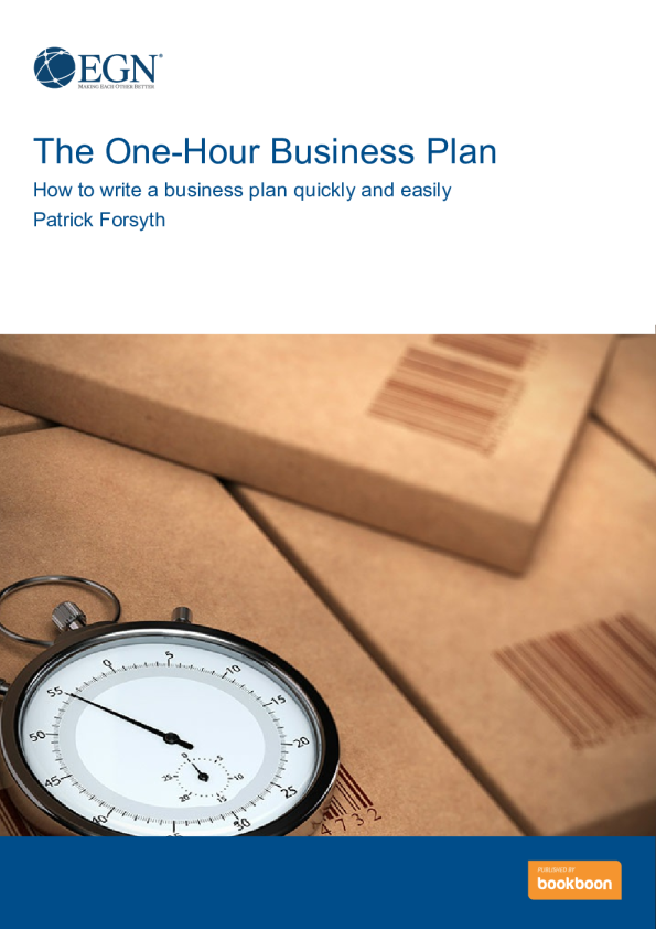 一小时商业计划执行指南