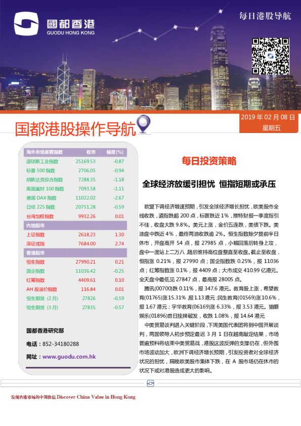 每日港股导航
