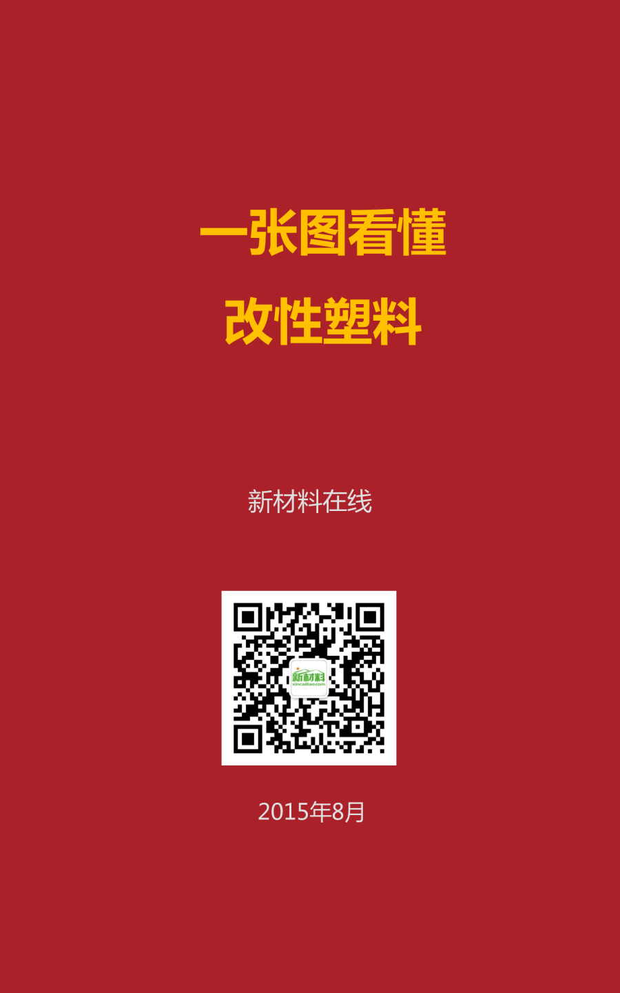 一张图看懂改性塑料