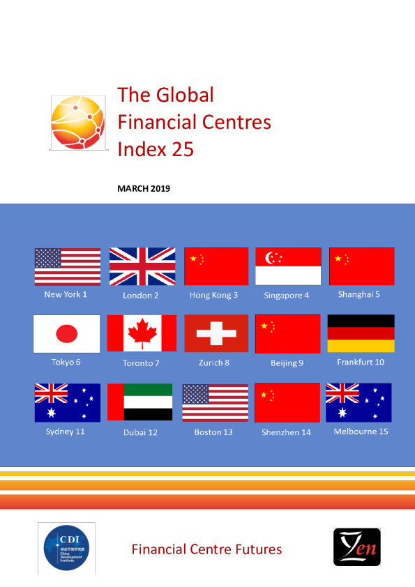 全球金融中心指数25