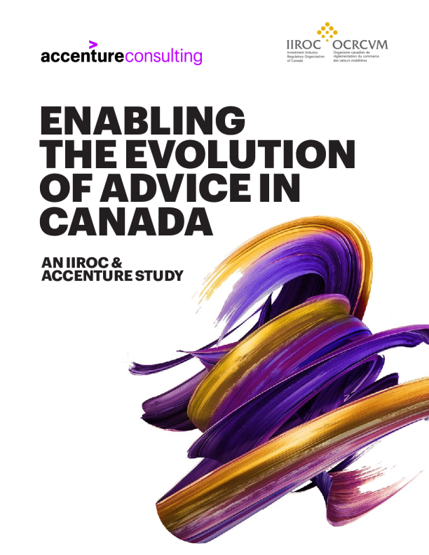 Enabling Evolution of Wealth Advice  & IIROC