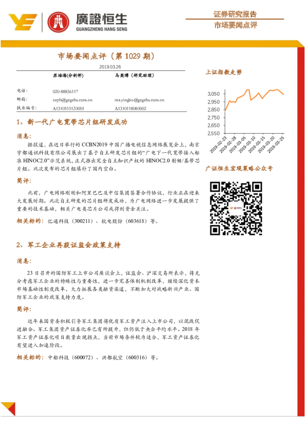 市场要闻点评（第1029 期）