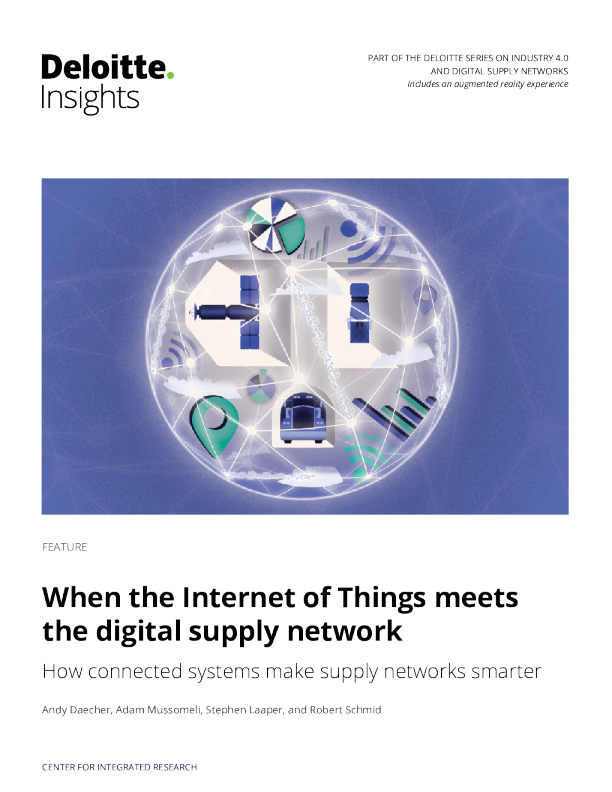 When the Internet of Things meets the digital supply network