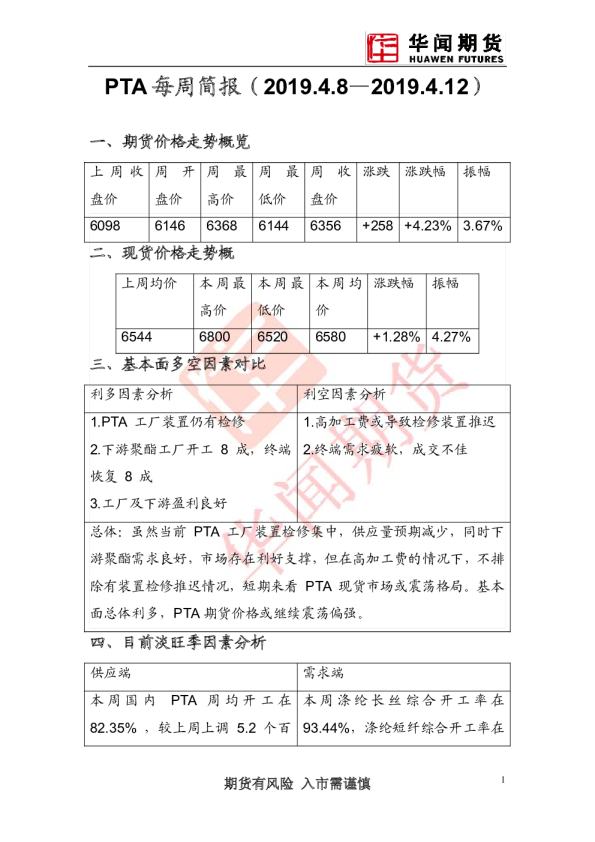 PTA每周简报
