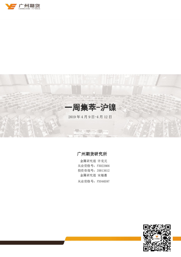 一周集萃-沪镍