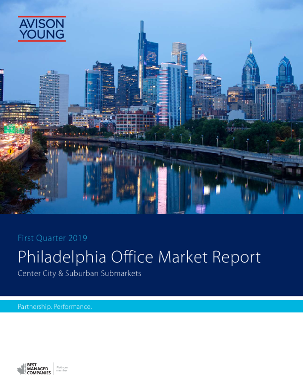 2019年第一季度费城写字楼市场报告
