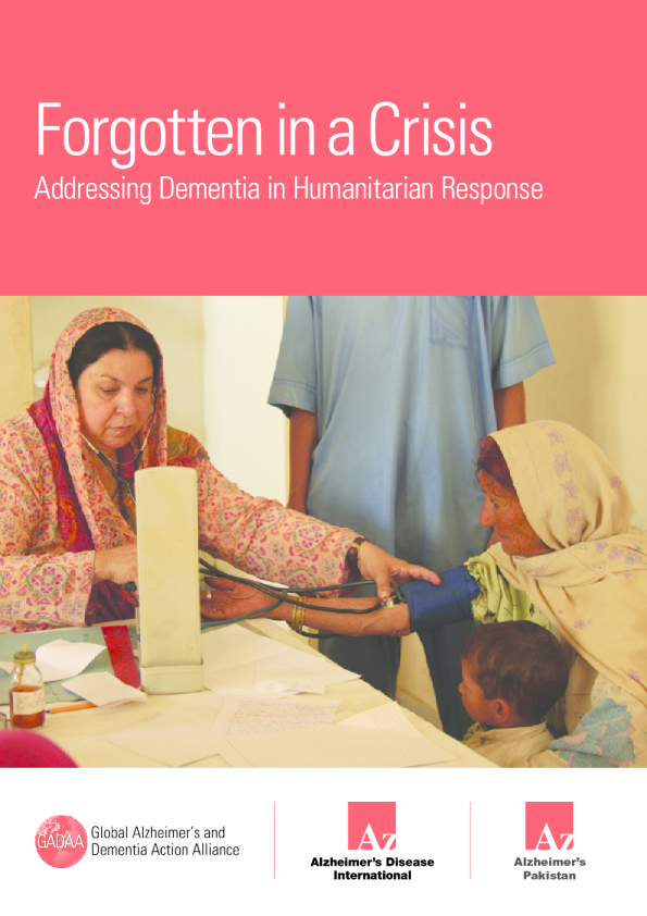 在危机中被遗忘：人道主义应对中的痴呆症处理