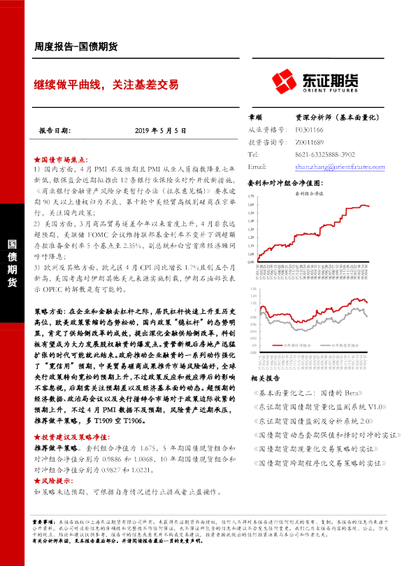 继续做平曲线，关注基差交易