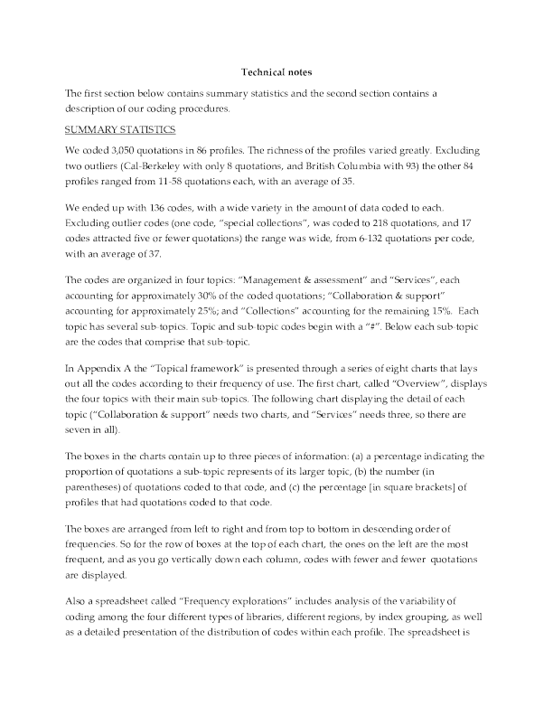 ARL Profiles Technical Notes