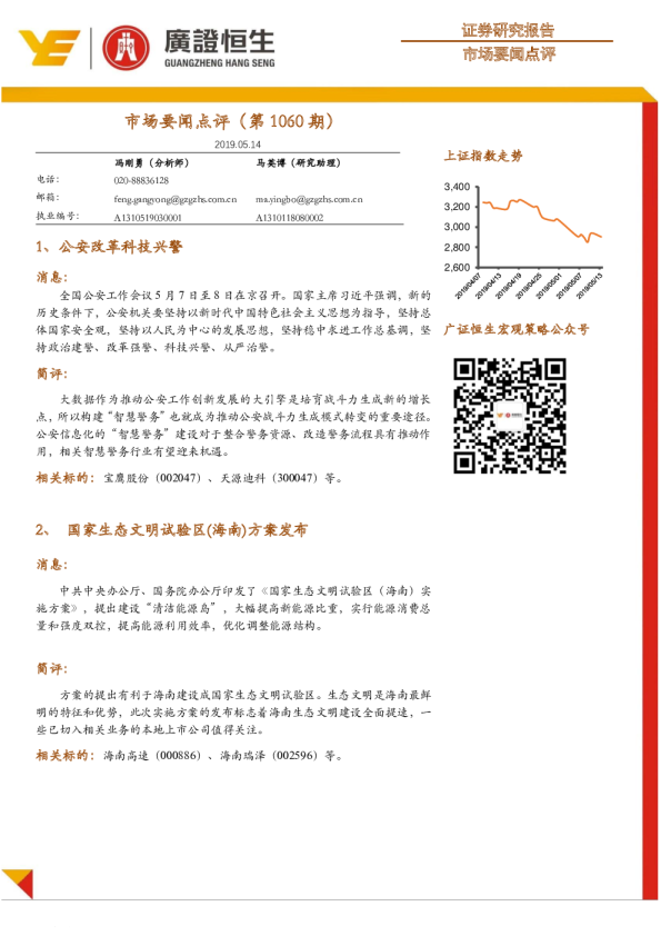市场要闻点评（第1060期）