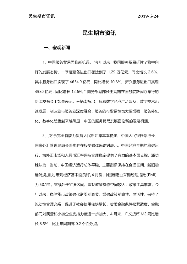 民生期市资讯