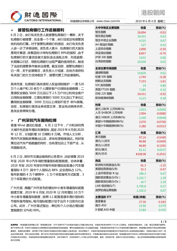 港股朝闻