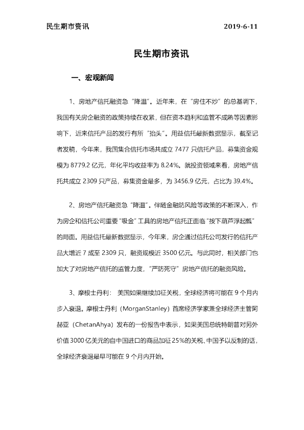 民生期市资讯
