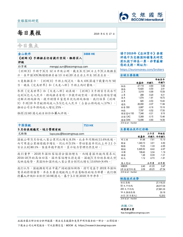 每日晨报