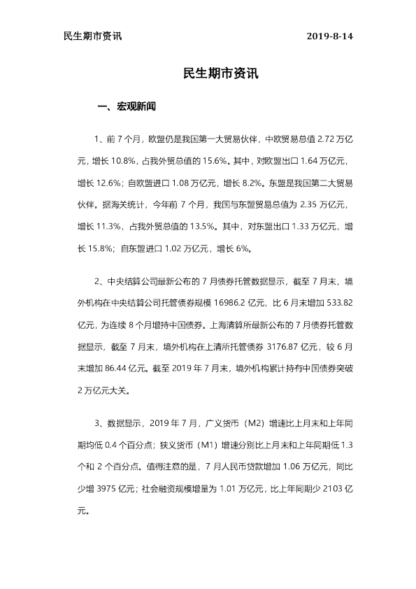 民生期市资讯