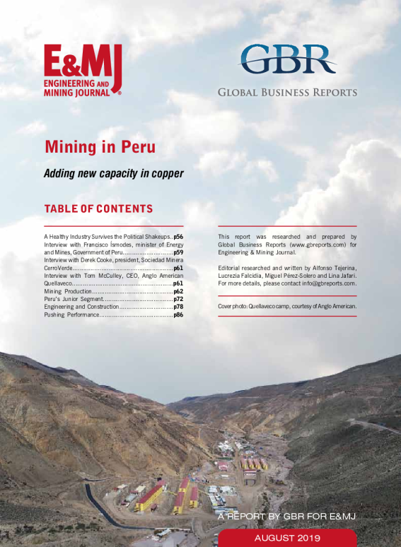 秘鲁矿业2019 E&MJ发布