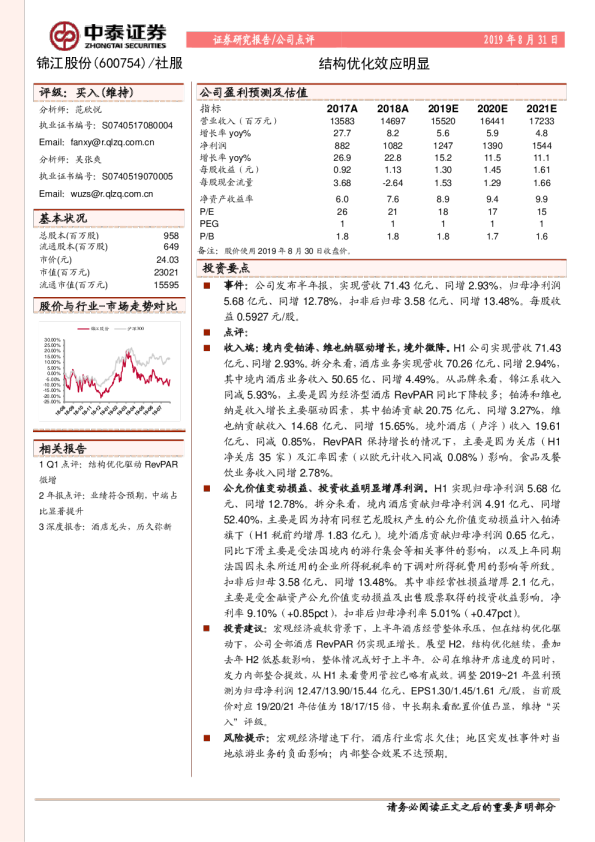 结构优化效应明显