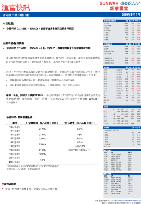 汇富快讯