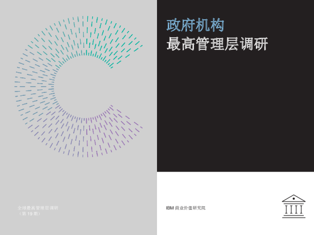 政府机构-传统企业逆袭