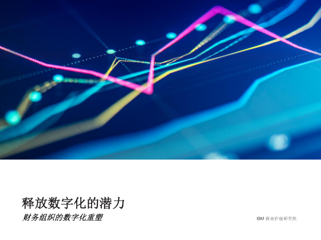 释放数字化的潜力：财务组织的数字化重塑