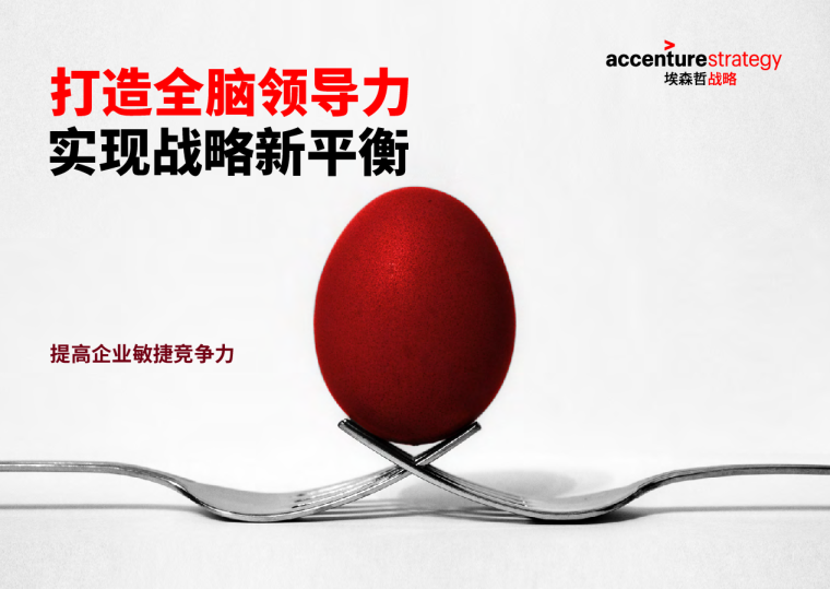 埃森哲：打造全脑领导力 实现战略新平衡