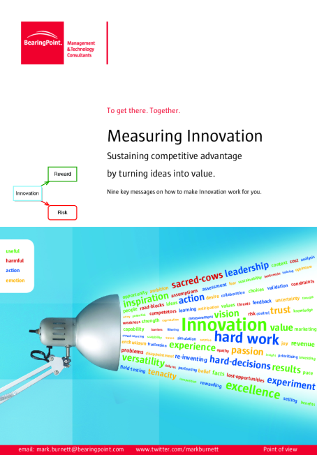 BearingPoint的创新指标