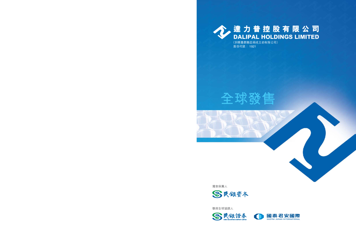 达力普控股招股说明书