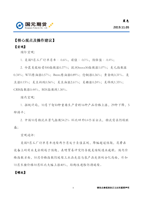 国元期货：黑色