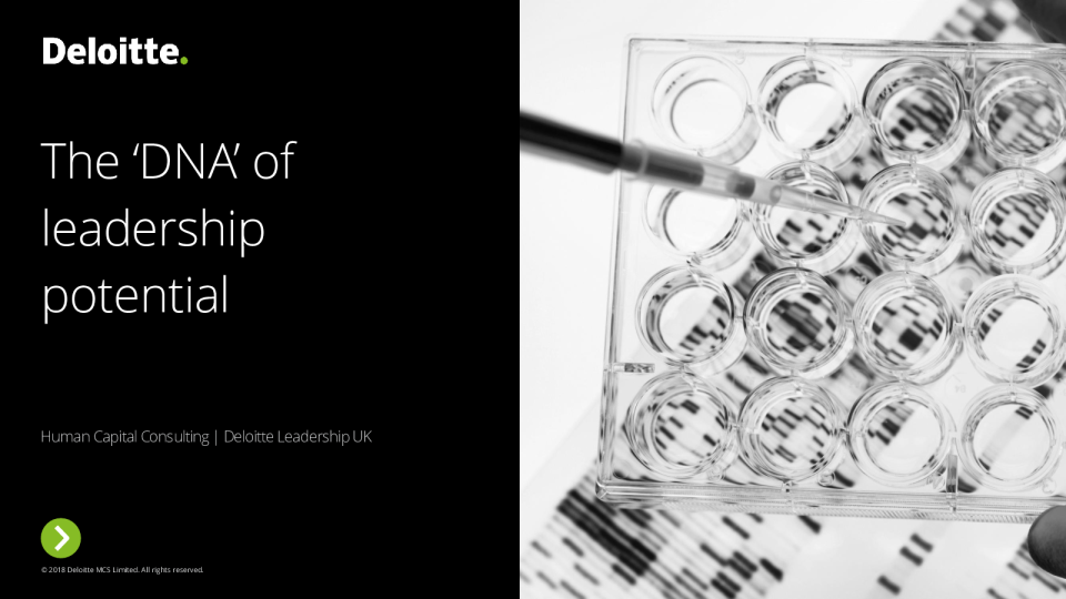 德勤领导潜力DNA