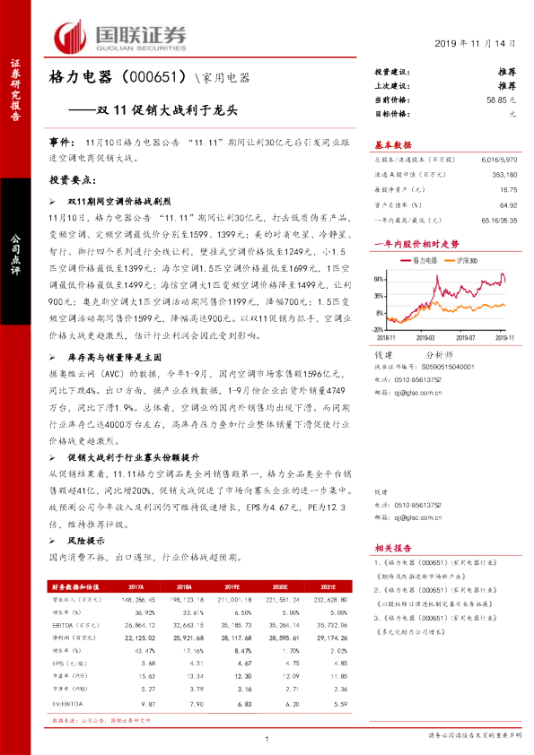 双11促销大战利于龙头