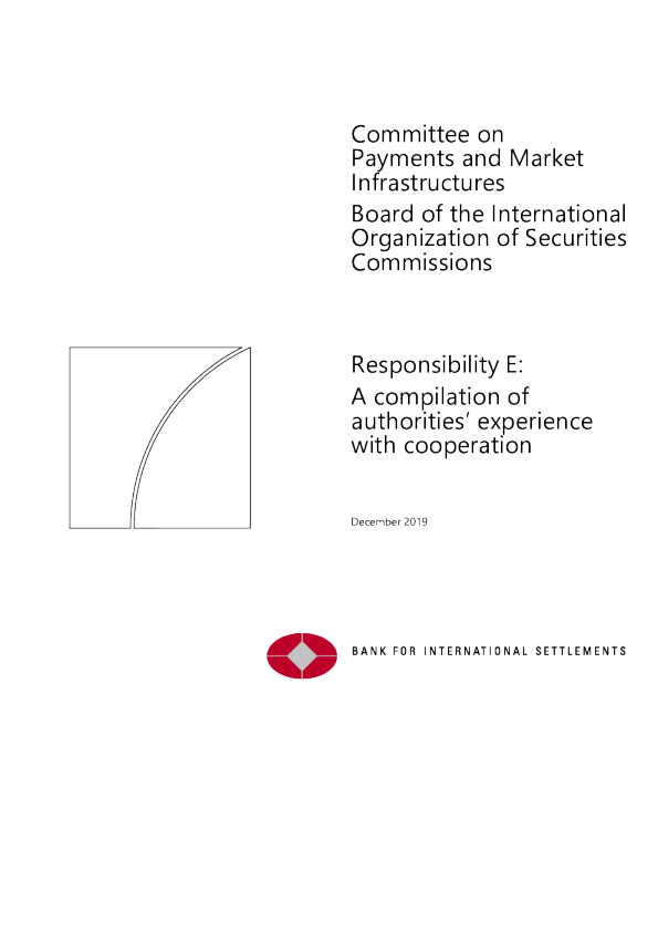 FR17/2019 Responsibility E: A compilation of authorities’ experience with cooperation