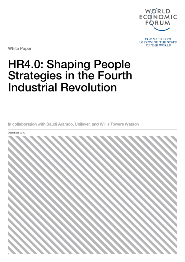 HR4.0: Shaping People Strategies in the Fourth Industrial Revolution