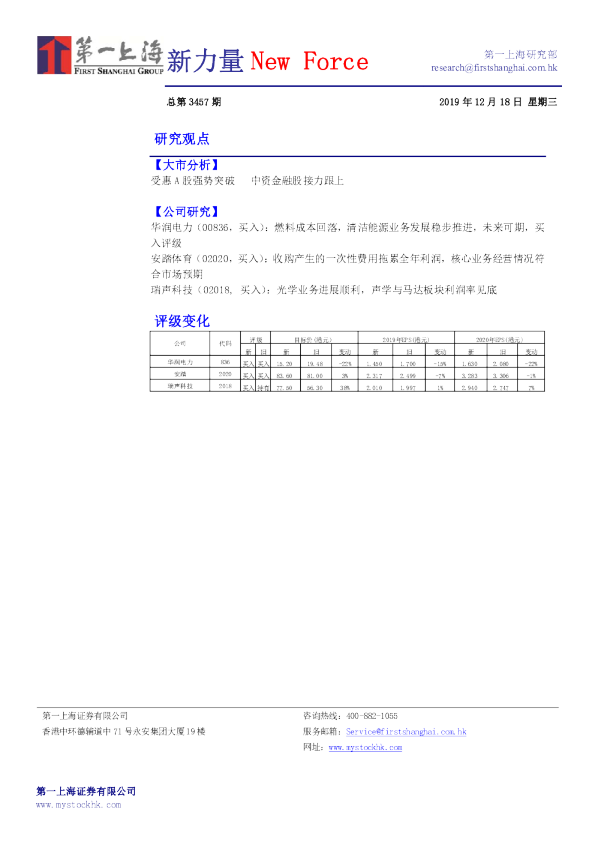 新力量New Force总第3457期