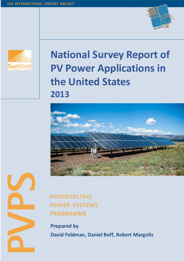 2013年美国光伏发电应用全国调查报告