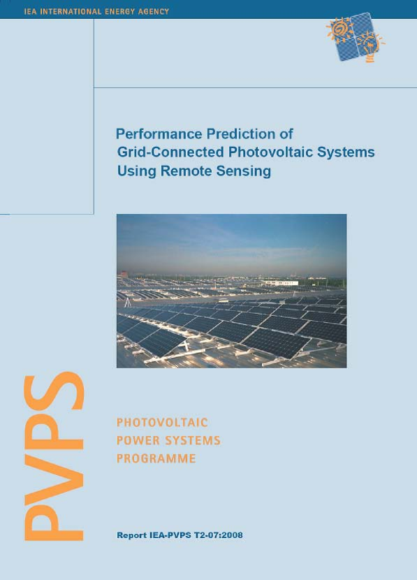 基于遥感的并网光伏系统性能预测