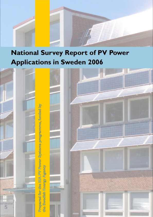 2006年瑞典全国调查报告