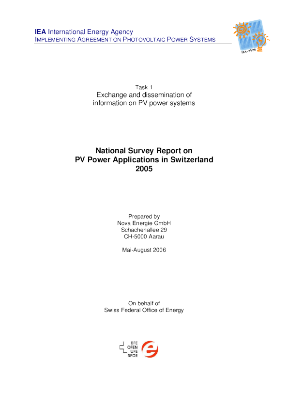 2005年瑞士全国调查报告